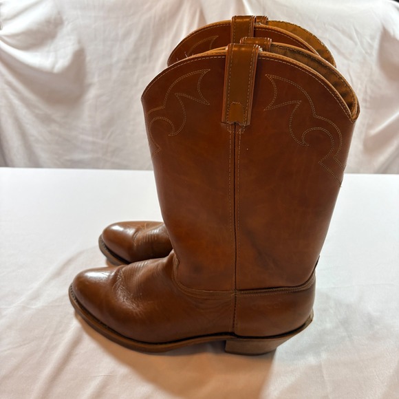 dingo Other - Dingo Western Cowboy Boots Mens 12 D Brown Leather Made in USA Stitch Detail